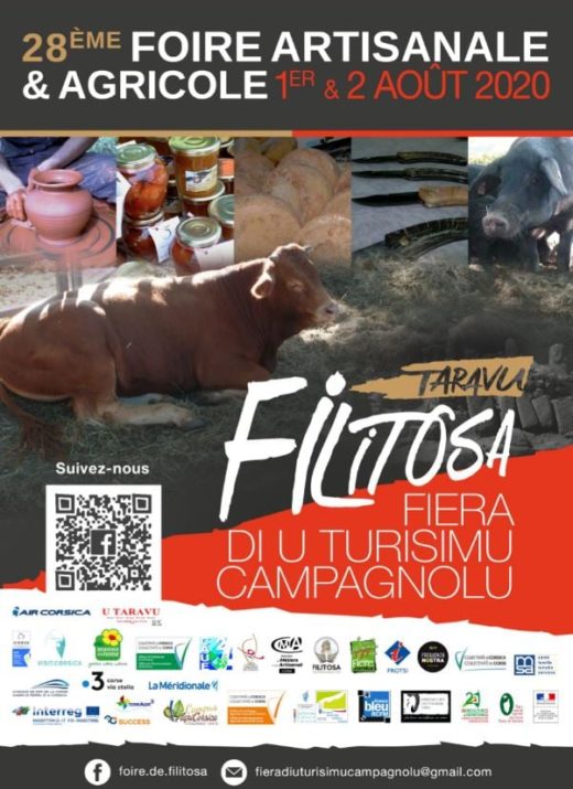 Affiche de la foire artisanale et agricole 2020