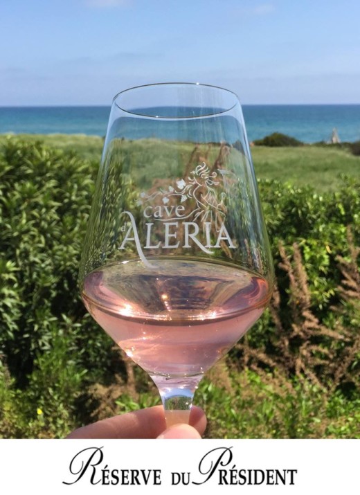 Dégustation des vins de la cave d'Aleria